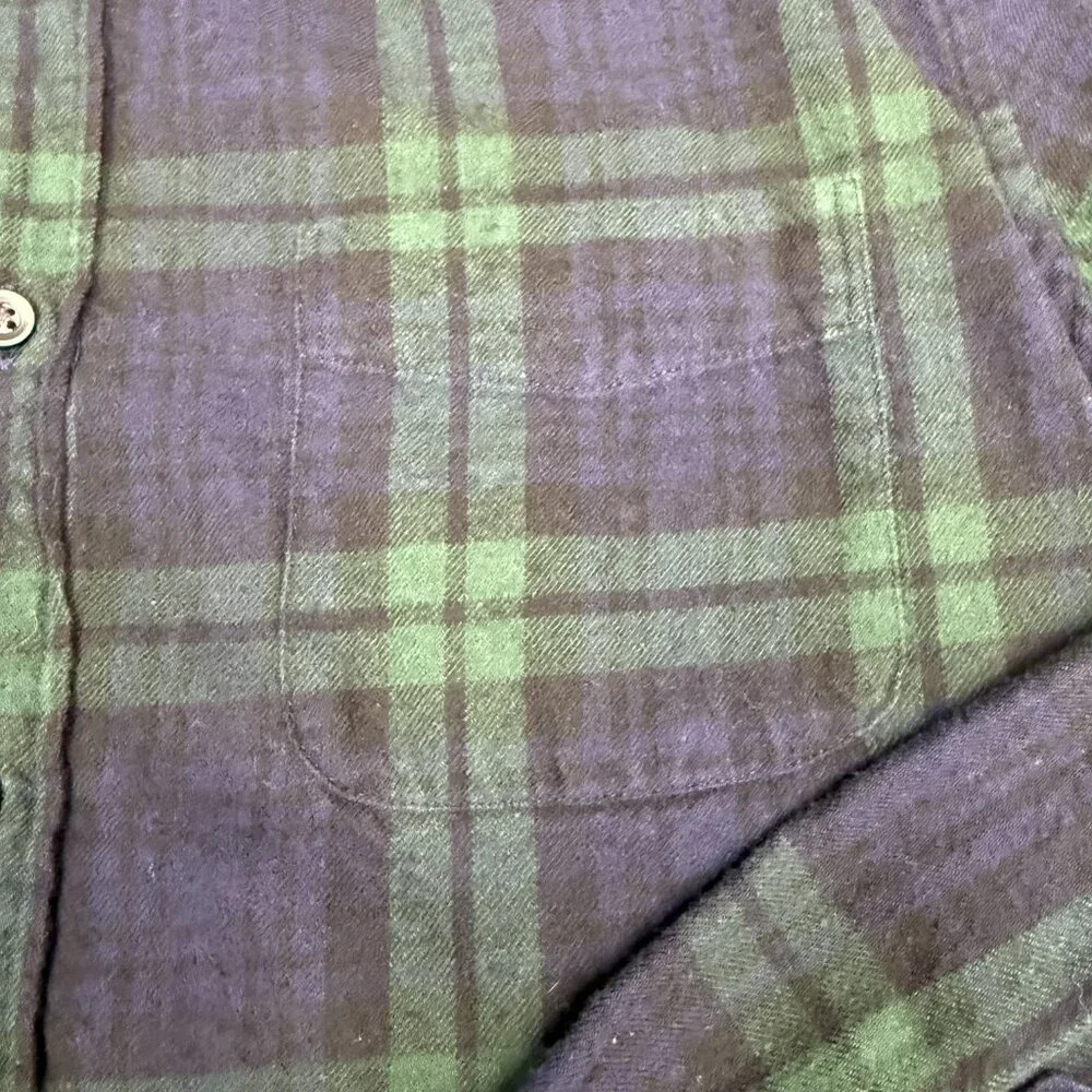 EUC‎ Men's J. CREW Classic Plaid Flannel 